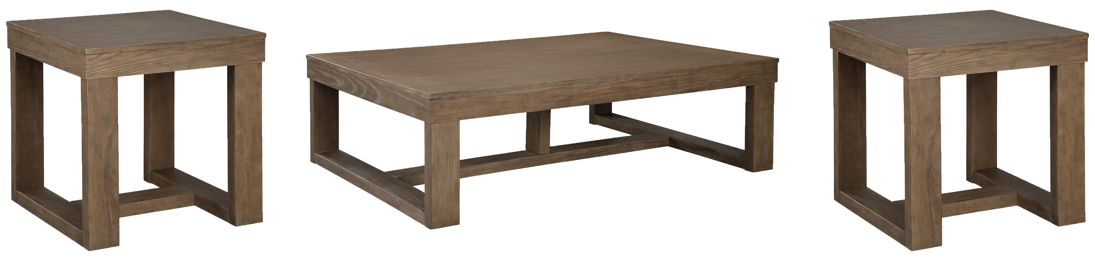 Cariton Coffee Table with End Tables