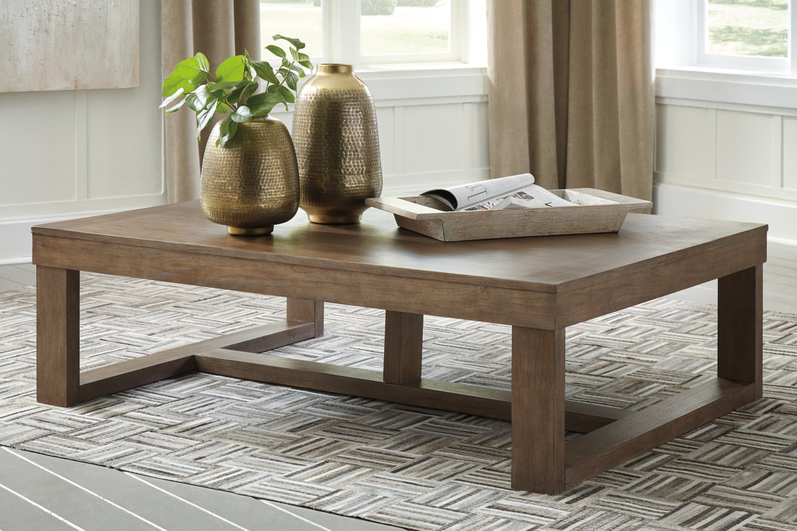 Cariton Coffee Table with End Tables