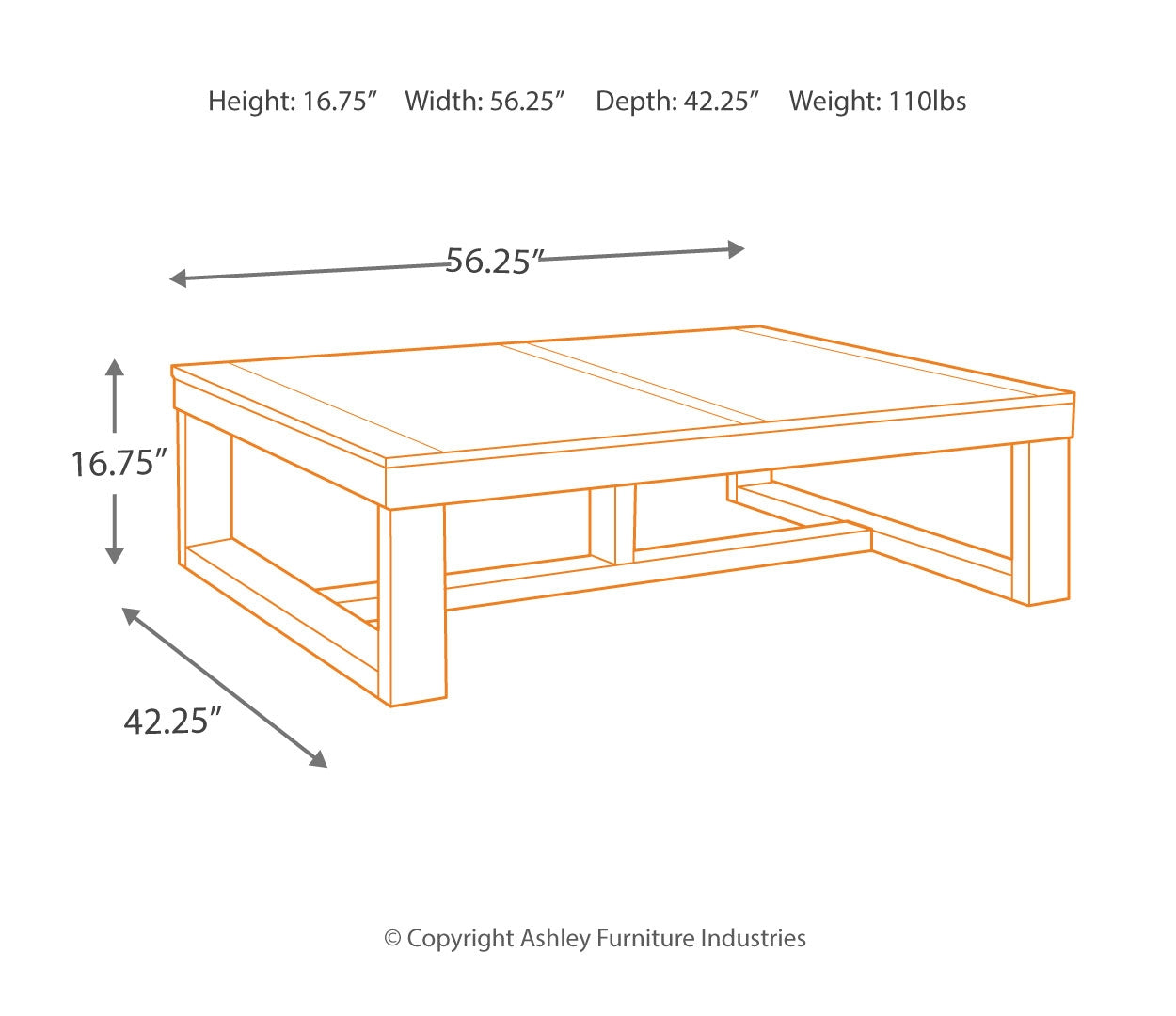 Watson Coffee Table with 2 End Tables