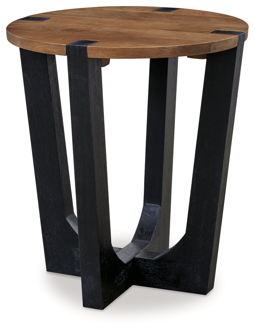 Hanneforth Round End Table