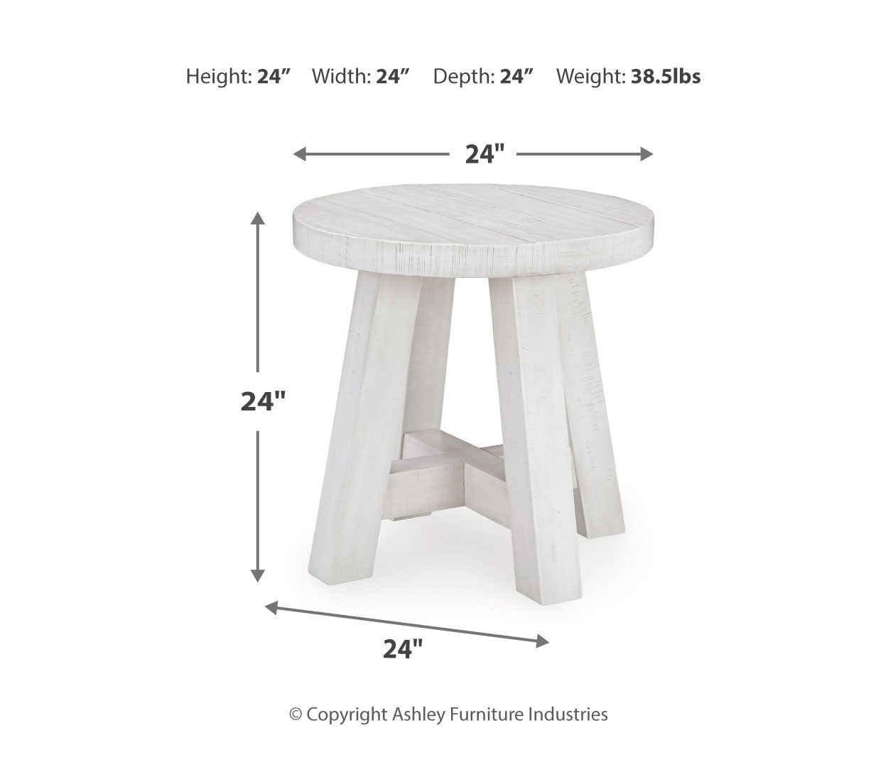 Jallison Coffee Table with 2 End Tables