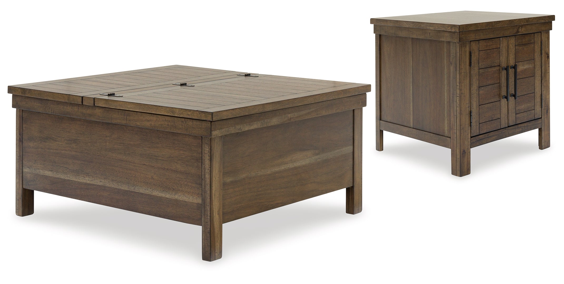 Moriville Coffee Table with 2 End Tables