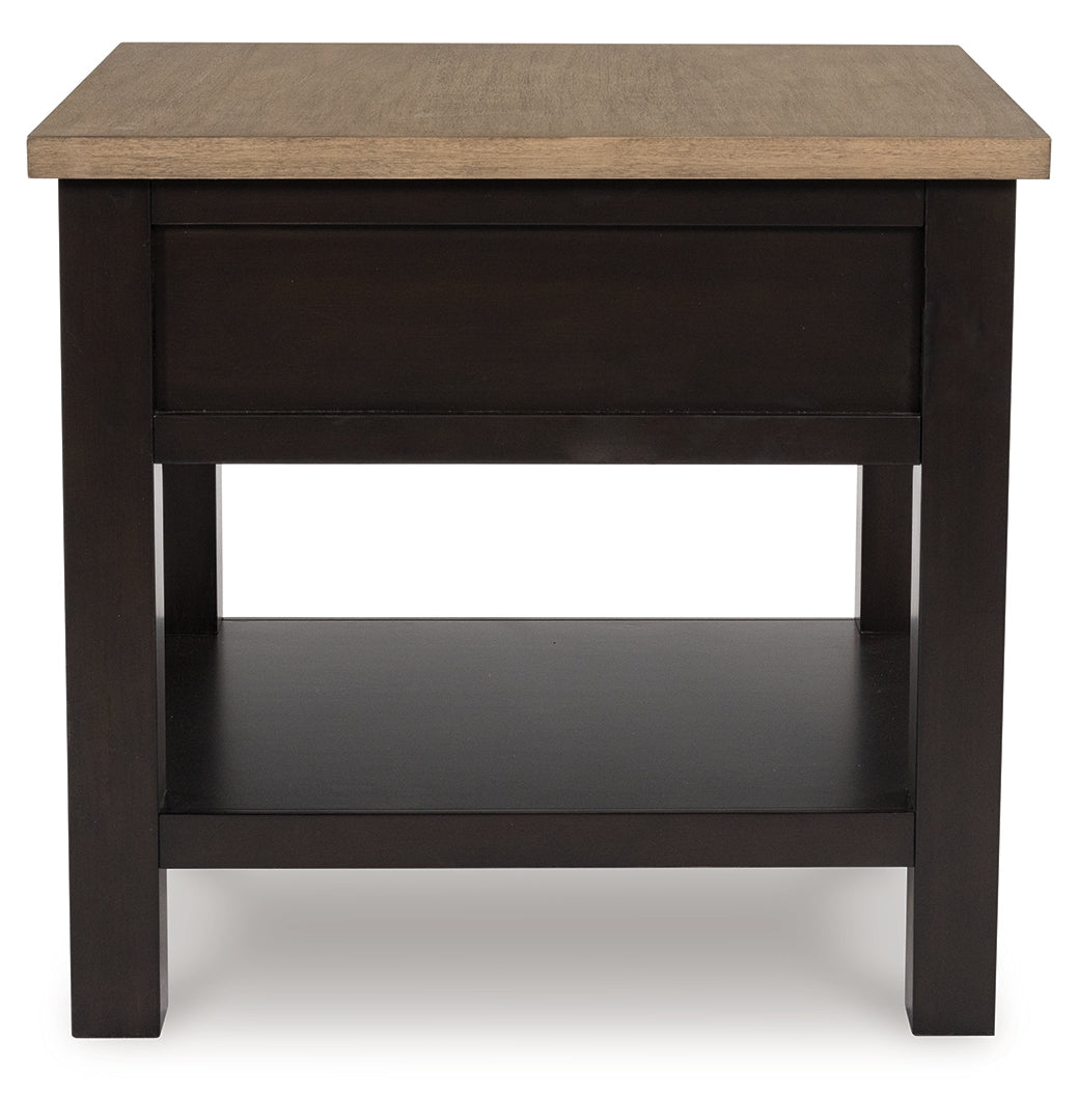 Drazmine Rectangular End Table