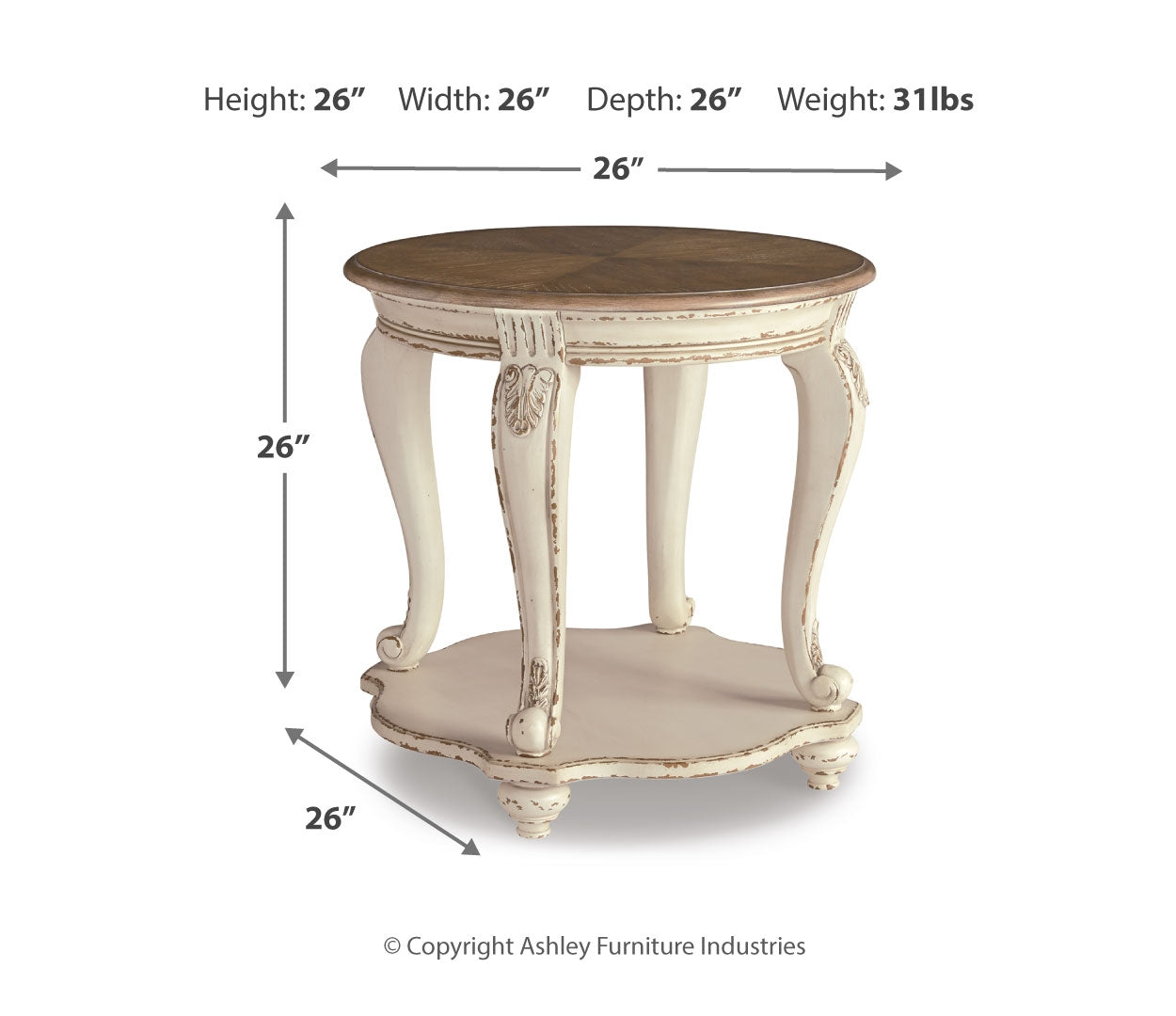 Realyn 2 End Tables