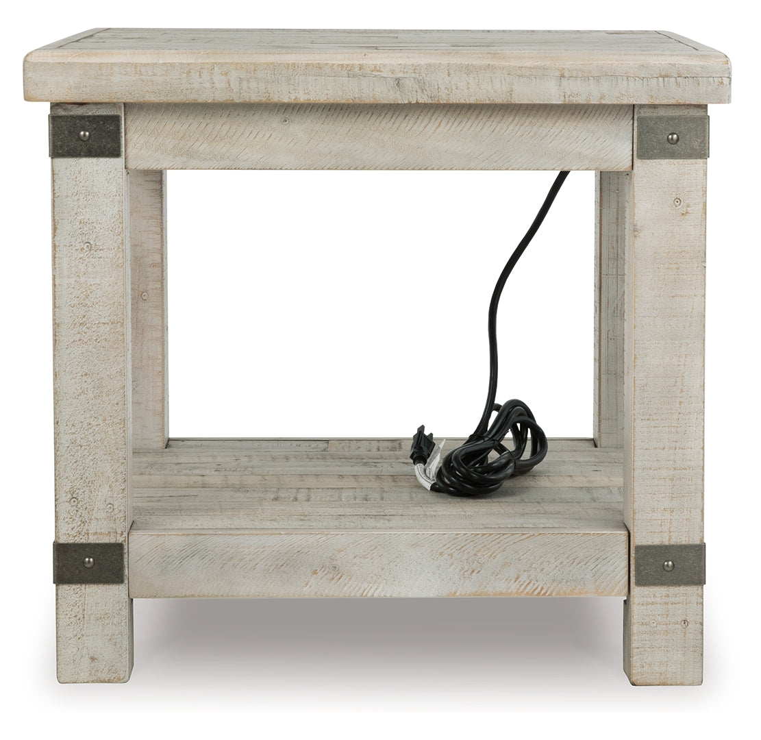 Carynhurst Rectangular End Table