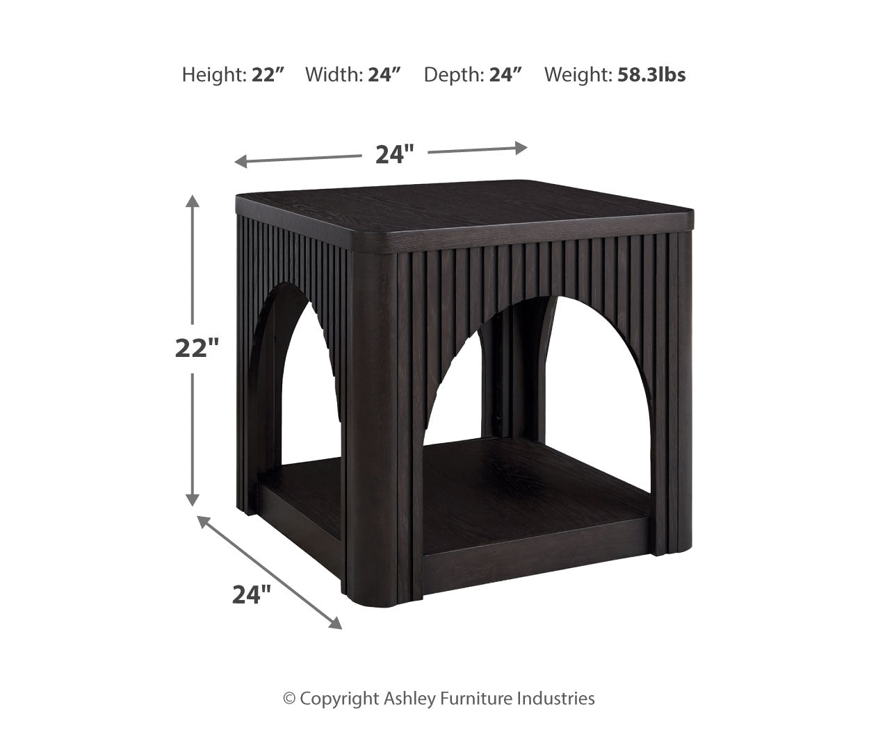 Yellink Coffee Table with 2 End Tables