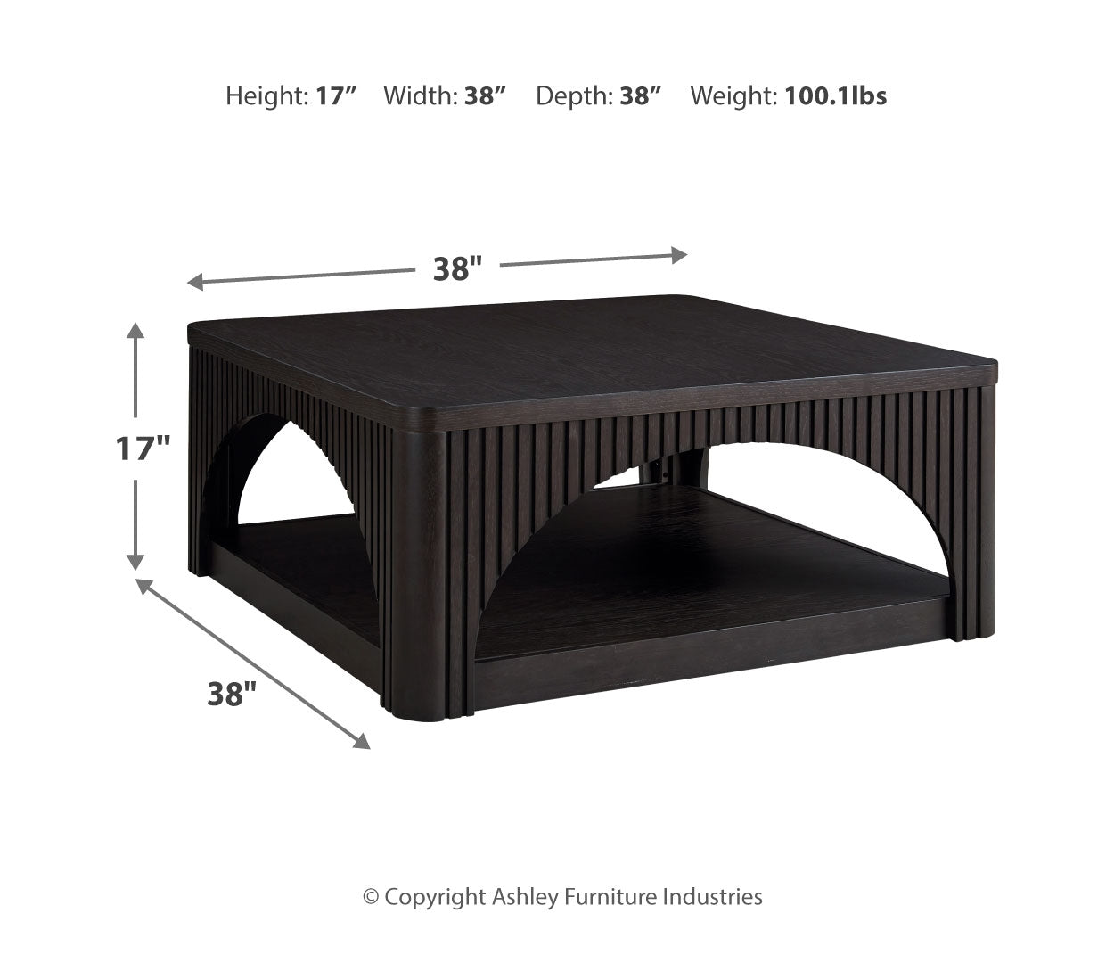 Yellink Coffee Table with 2 End Tables