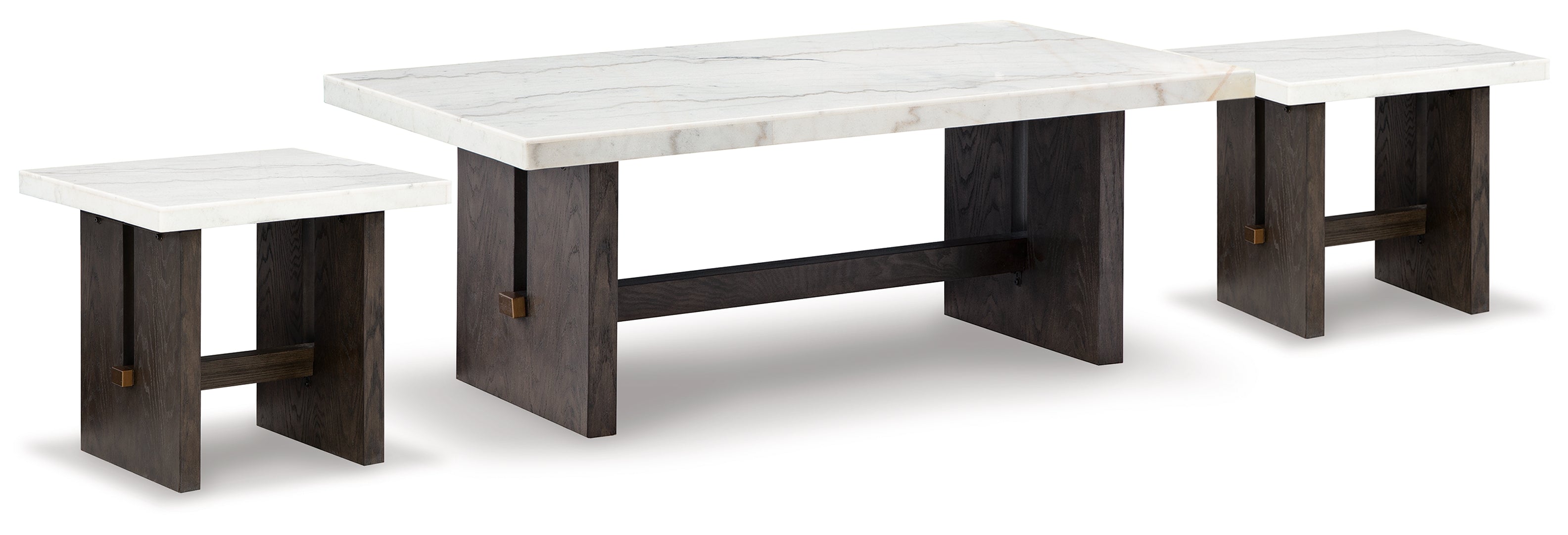 Burkhaus Coffee Table with 2 End Tables