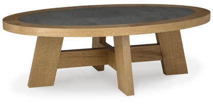 Brinstead Oval Cocktail Table