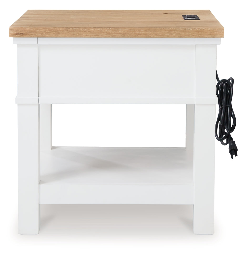 Ashbryn Rectangular End Table