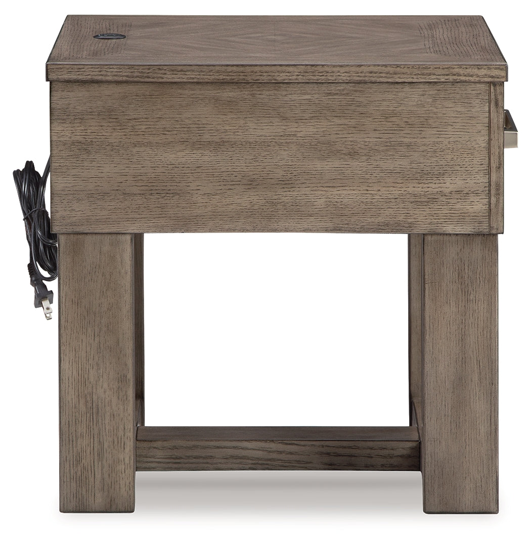 Loyaska Rectangular End Table