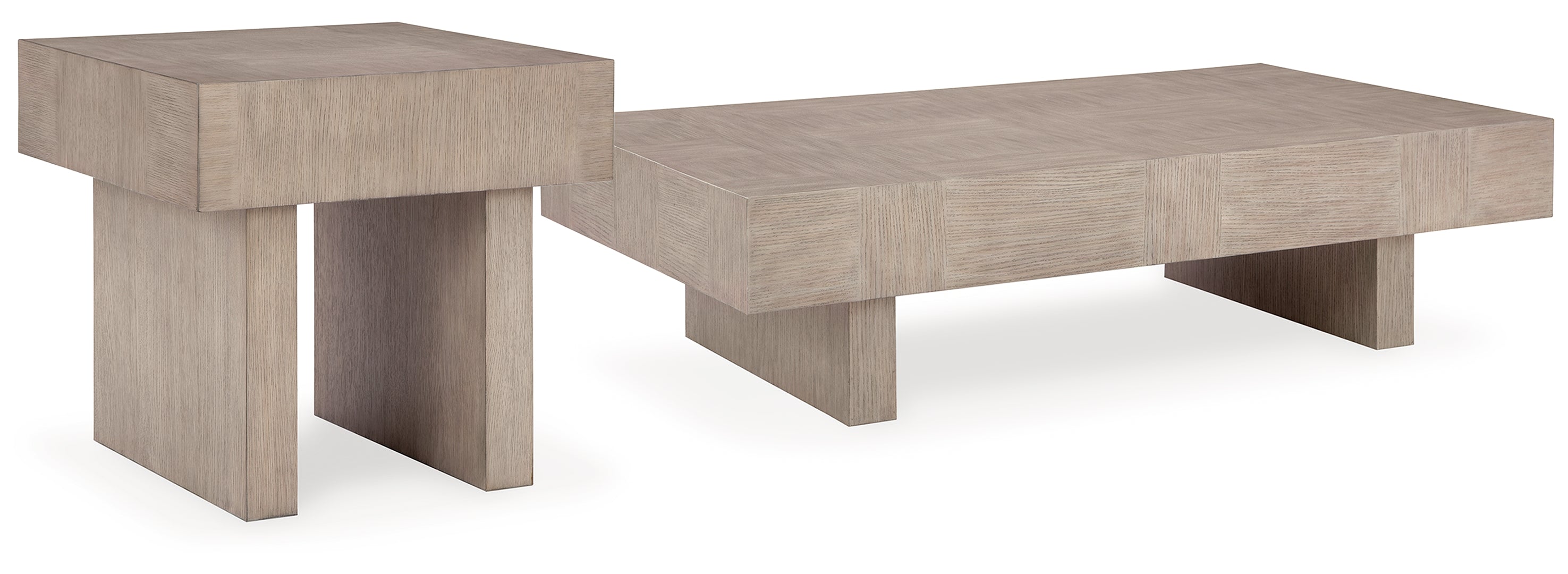 Jorlaina Coffee Table with 2 End Tables