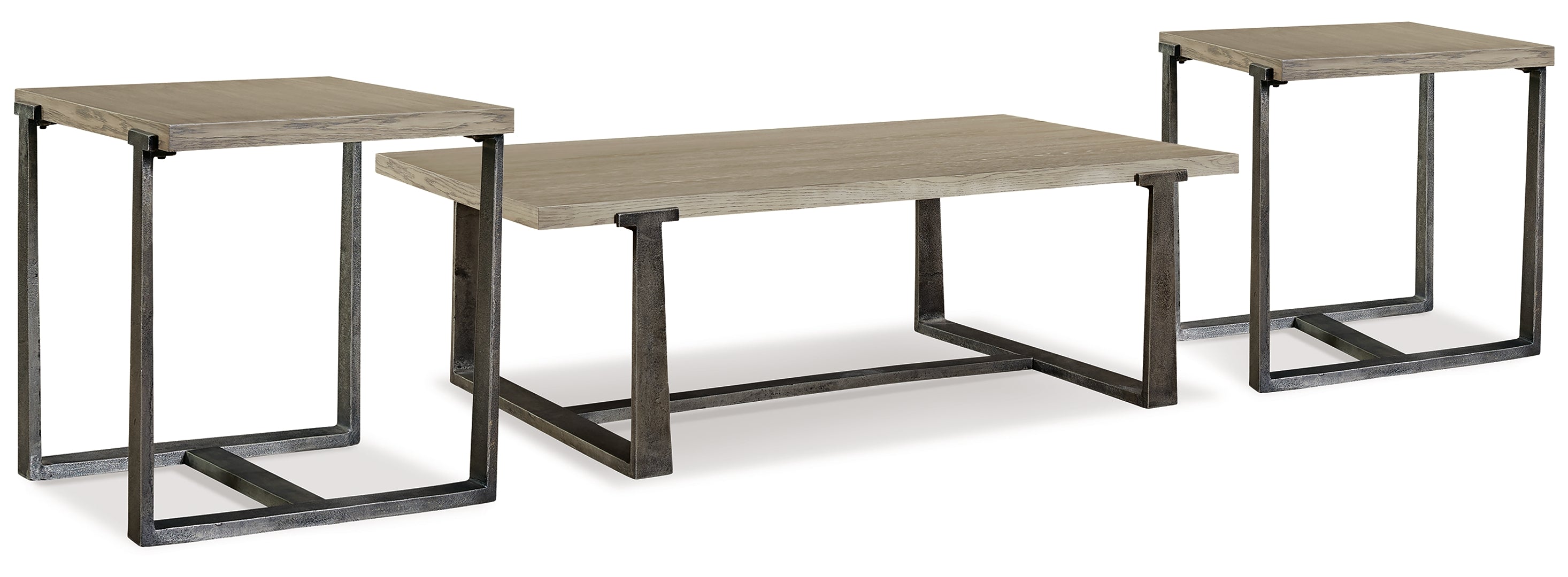 Dalenville Coffee Table with 2 End Tables