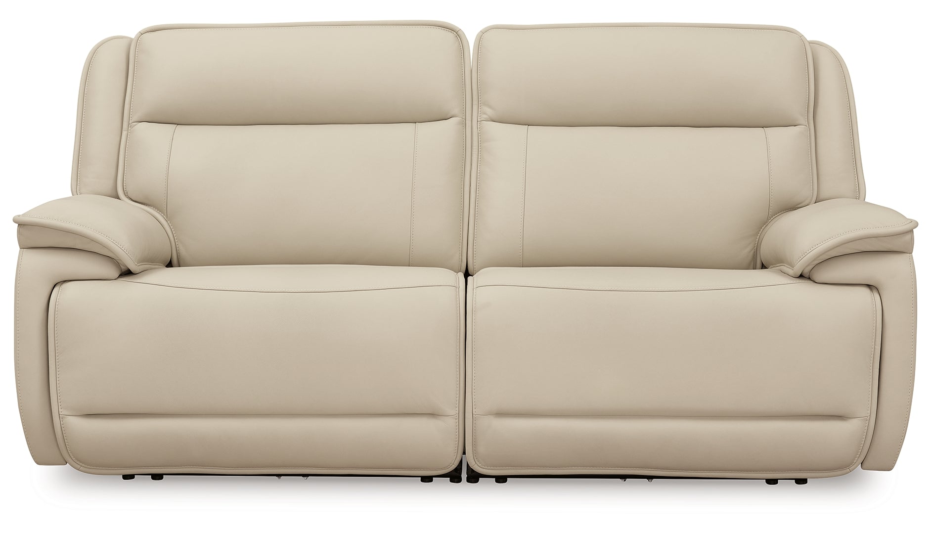 Double Deal 2-Piece Power Reclining Loveseat Sectional with Console