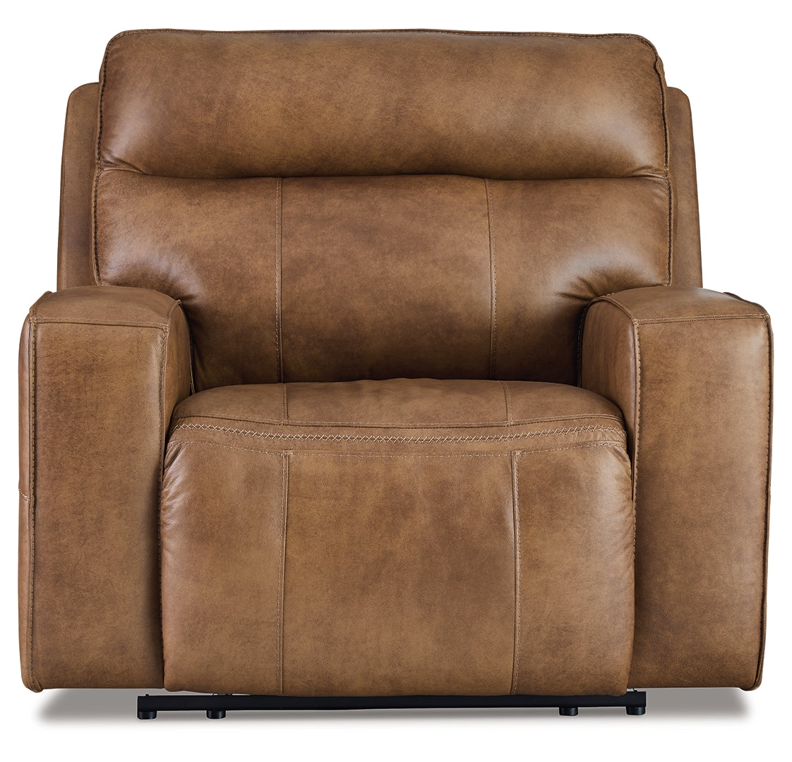 Game Plan Wide Seat Power Recliner