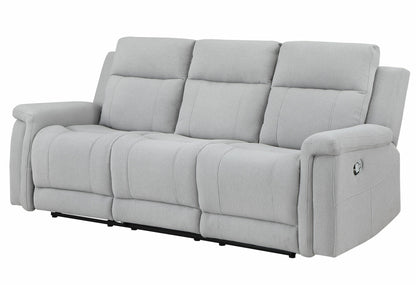 U1797 Grey Reclining Sofa