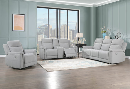 U1797 Grey Reclining Sofa