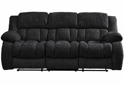 U250 Ebony Reclining Sofa