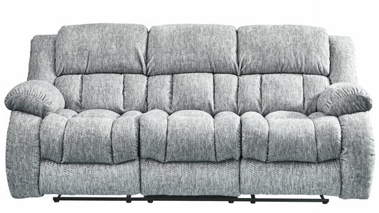 U250 Grey Reclining Sofa