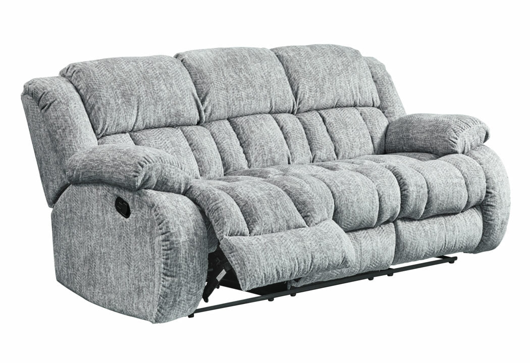 U250 Grey Reclining Sofa