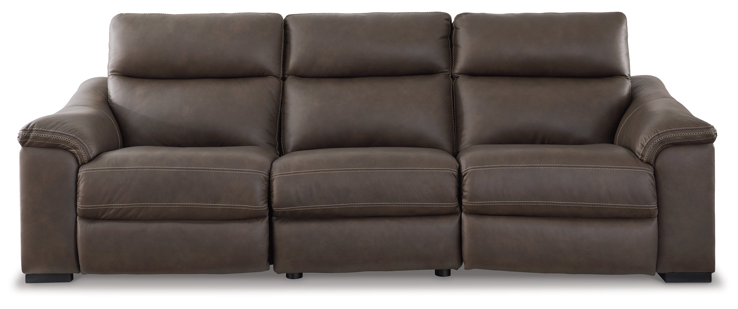 3-Piece Power Reclining Sectional Loveseat with Console