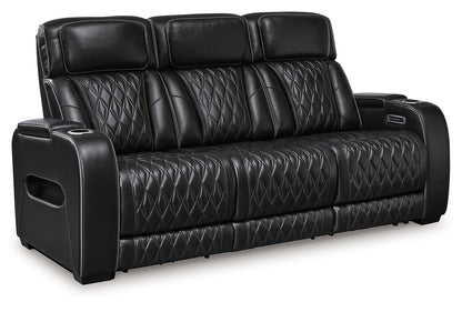 Boyington PWR REC Sofa with ADJ Headrest