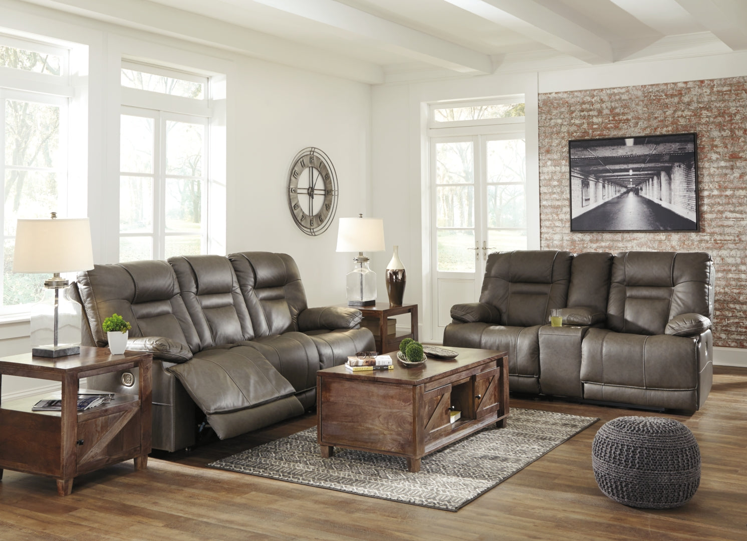 Wurstrow Sofa, Loveseat and Recliner