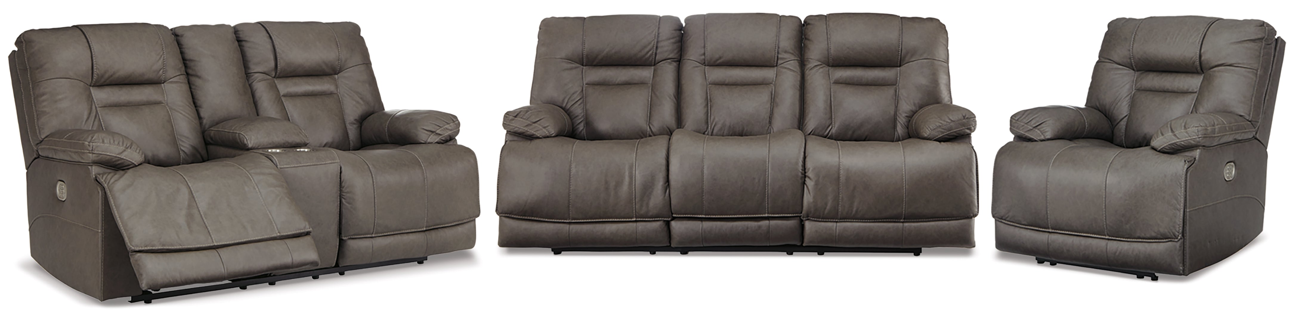 Wurstrow Sofa, Loveseat and Recliner