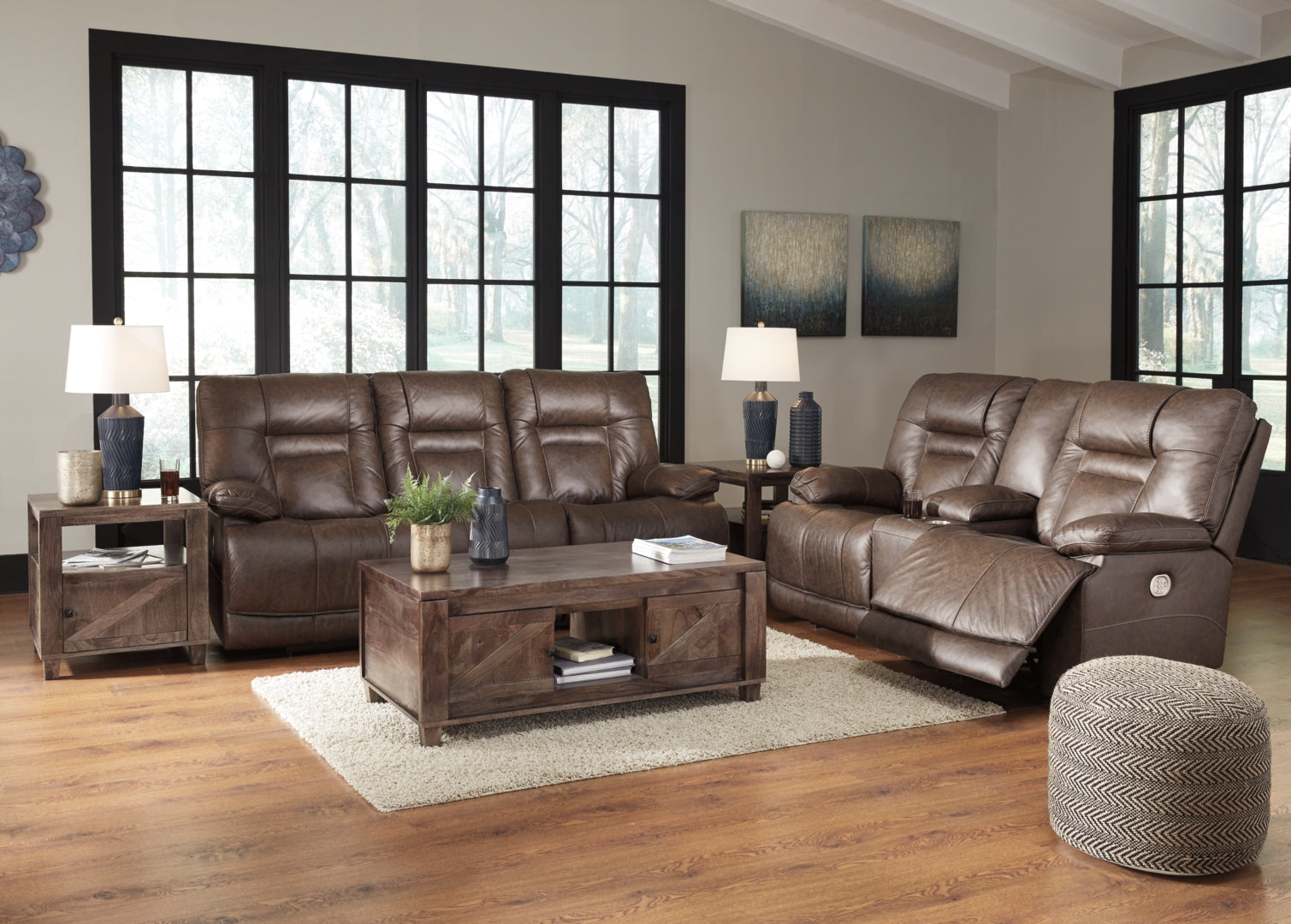 Wurstrow Sofa, Loveseat and Recliner