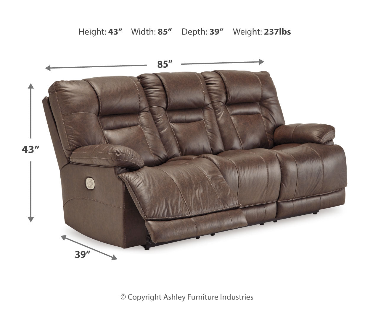 Wurstrow Sofa, Loveseat and Recliner