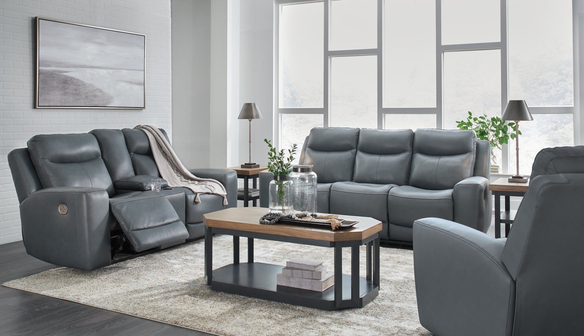 Mindanao Sofa, Loveseat and Recliner