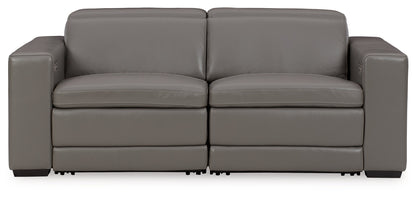 Texline 3-Piece Power Reclining Sectional Loveseat