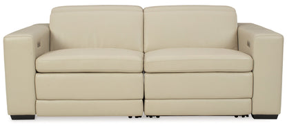 Texline 3-Piece Power Reclining Sectional Loveseat