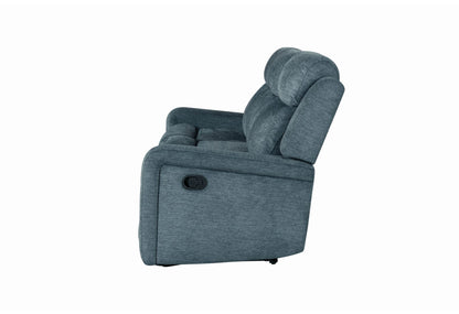 U6024 Dark Grey 9 Reclining Sofa