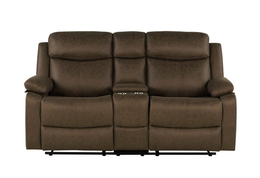 U6026 Brown Console Rec Ls