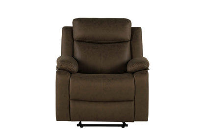 U6026 Brown Glider Recliner