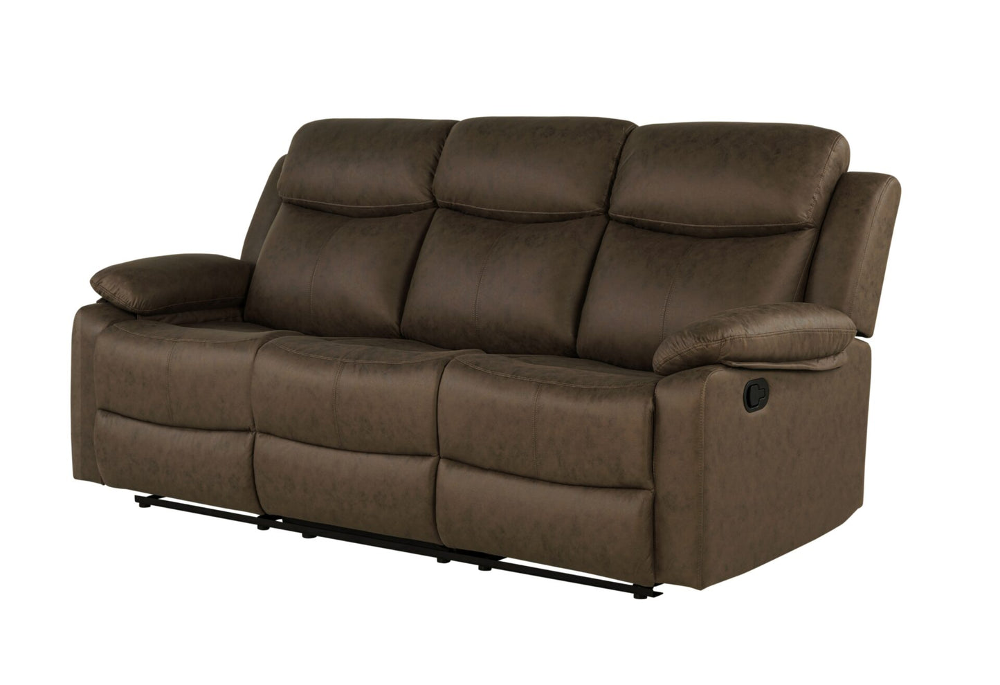 U6026 Brown Reclining Sofa