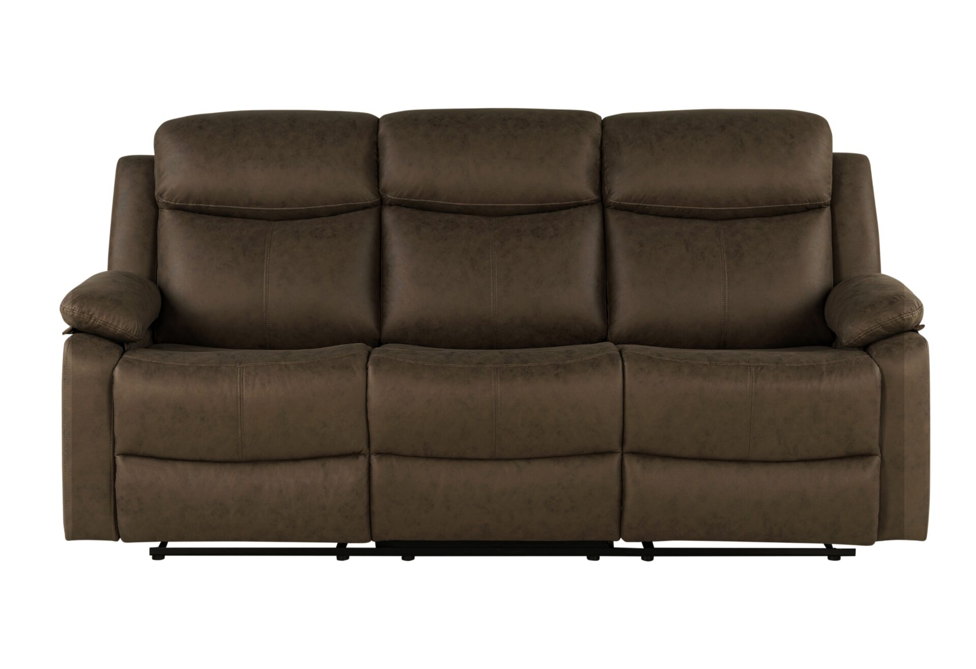 U6026 Brown Reclining Sofa