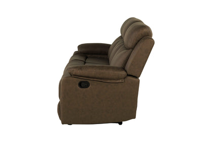 U6026 Brown Reclining Sofa