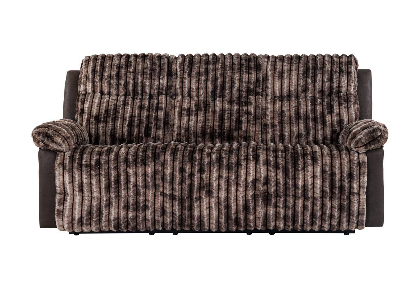 U6028 Brown Reclining Sofa