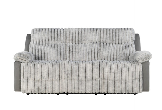 U6028 Grey Reclining Sofa