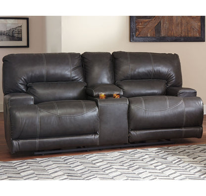 McCaskill DBL Rec Loveseat w/Console