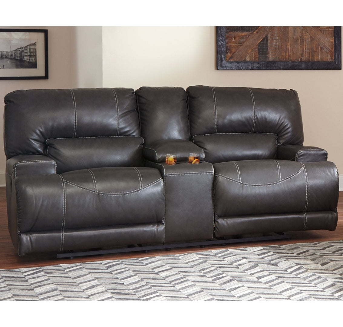 McCaskill DBL REC PWR Loveseat w/Console