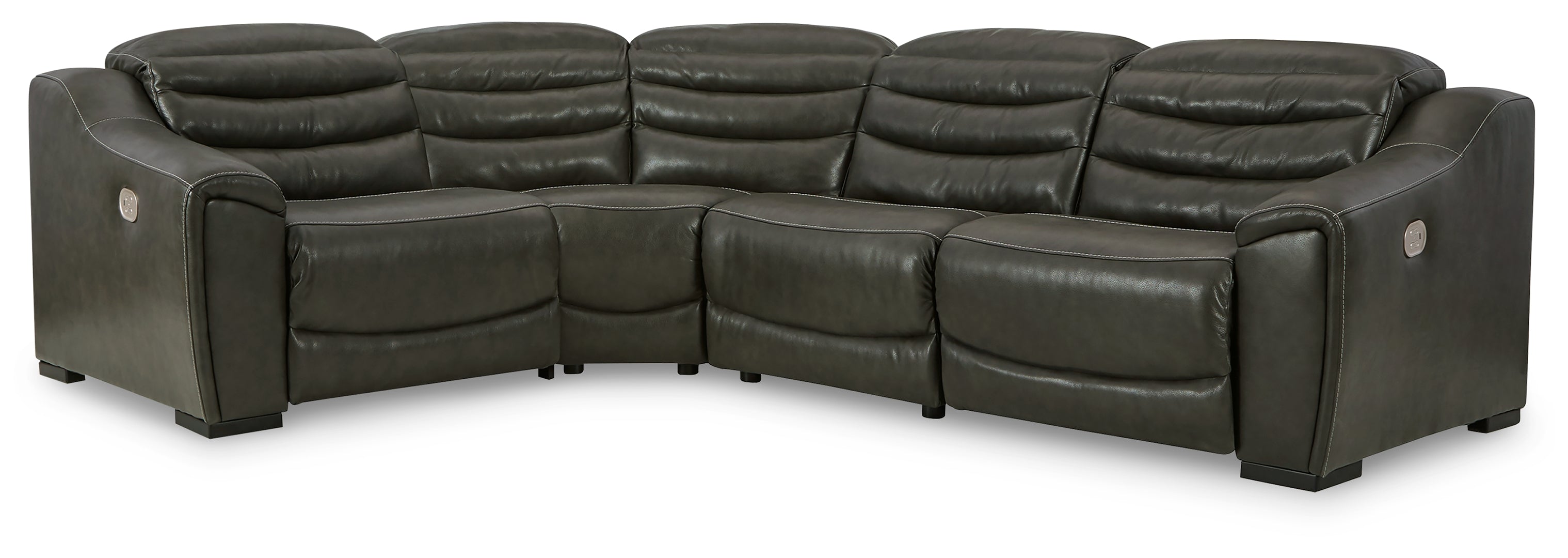 Center Line 4-Piece Power Reclining Sectional