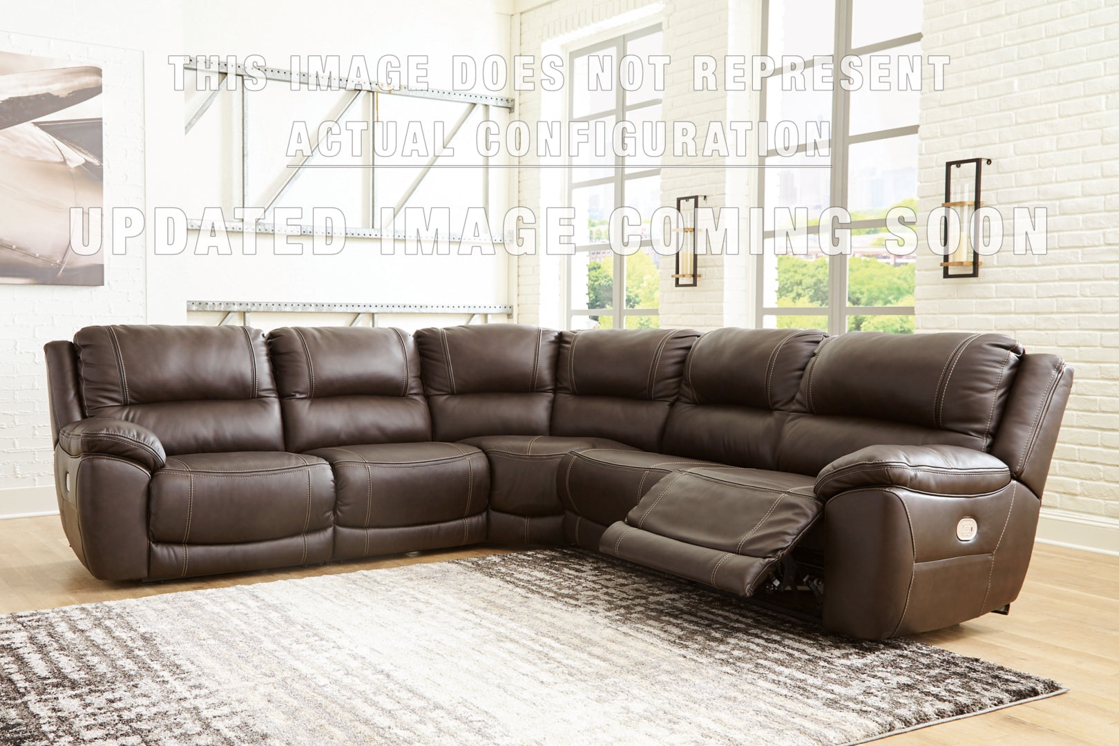 Dunleith 5-Piece Sectional with Recliner