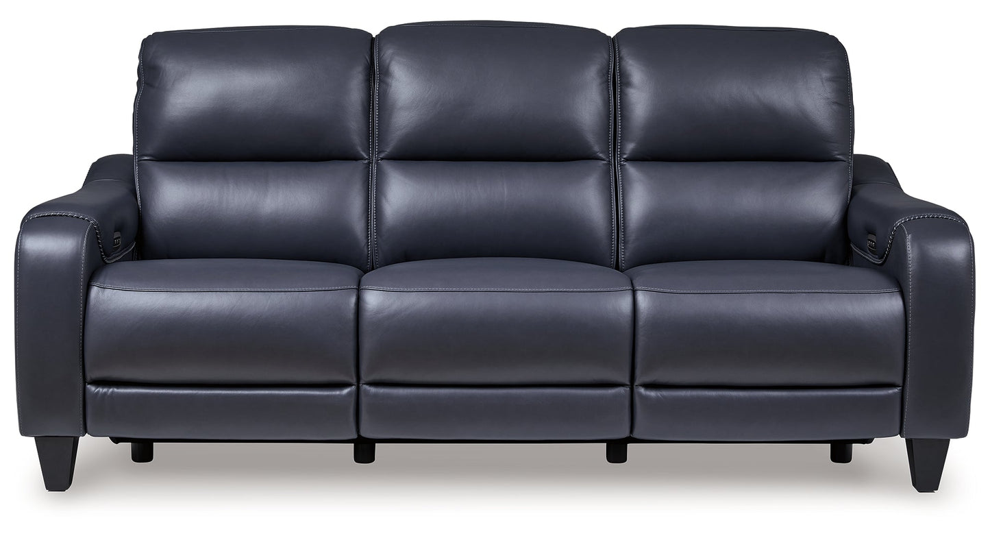 Mercomatic PWR REC Sofa with ADJ Headrest