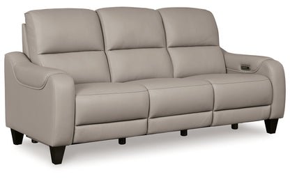 Mercomatic PWR REC Sofa with ADJ Headrest