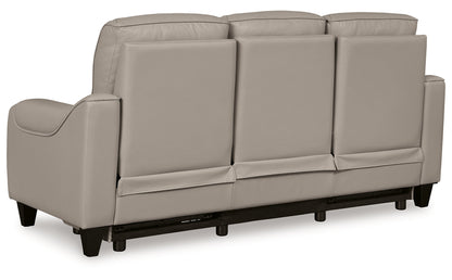 Mercomatic PWR REC Sofa with ADJ Headrest