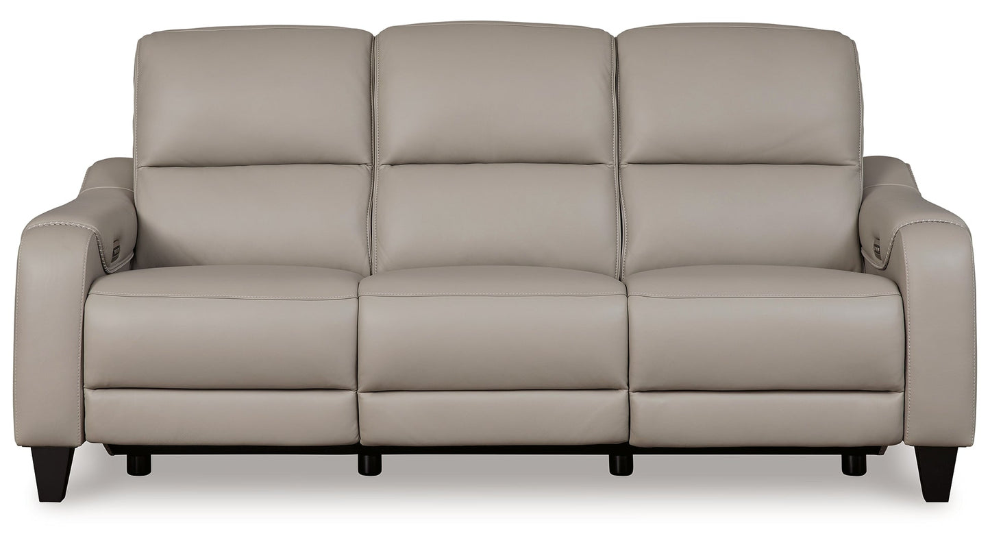 Mercomatic PWR REC Sofa with ADJ Headrest