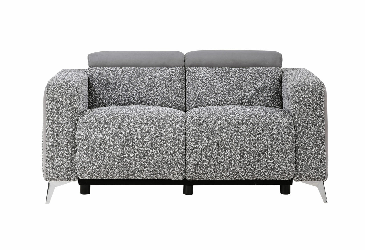 U8521 Taupe/Dark Grey 36 Power Reclining Loveseat